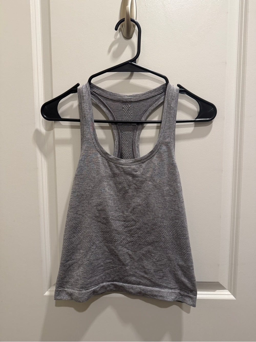lululemon athletica Gray Racerback Tank Top